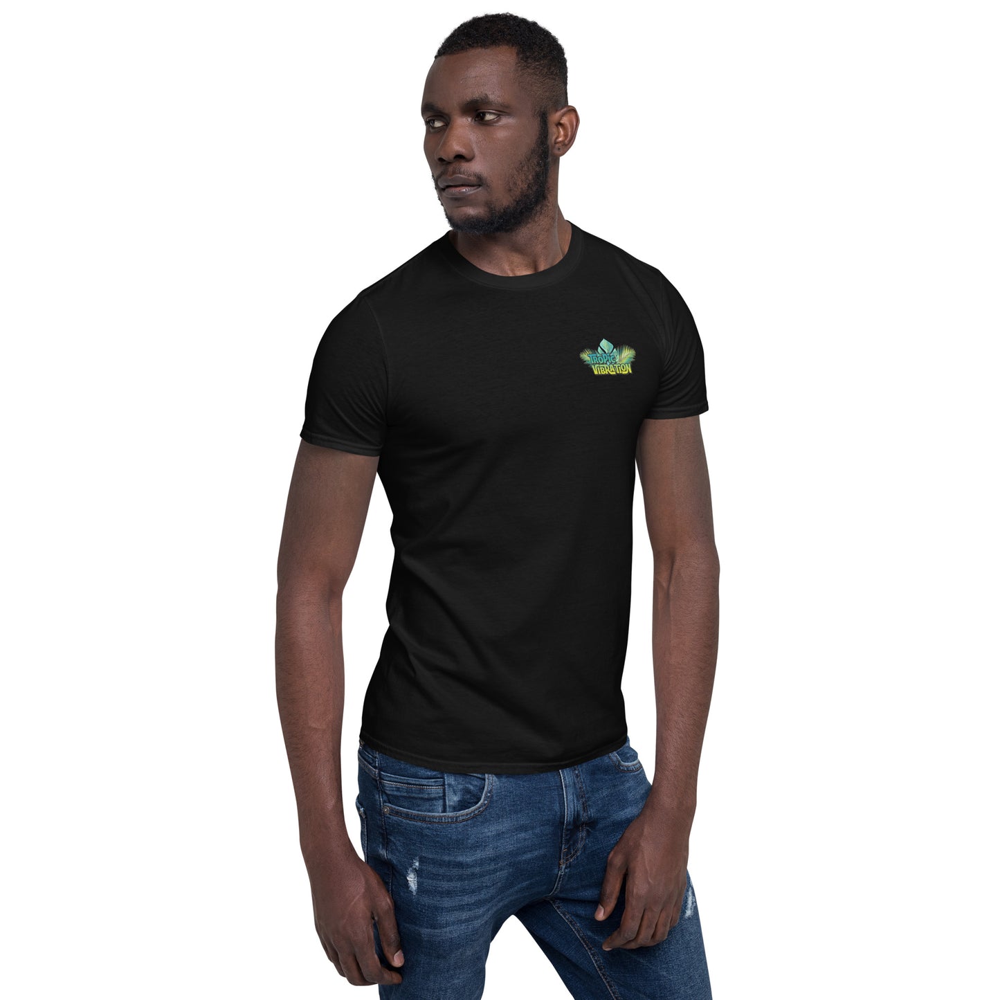 Mens Tee TV Logo -Black